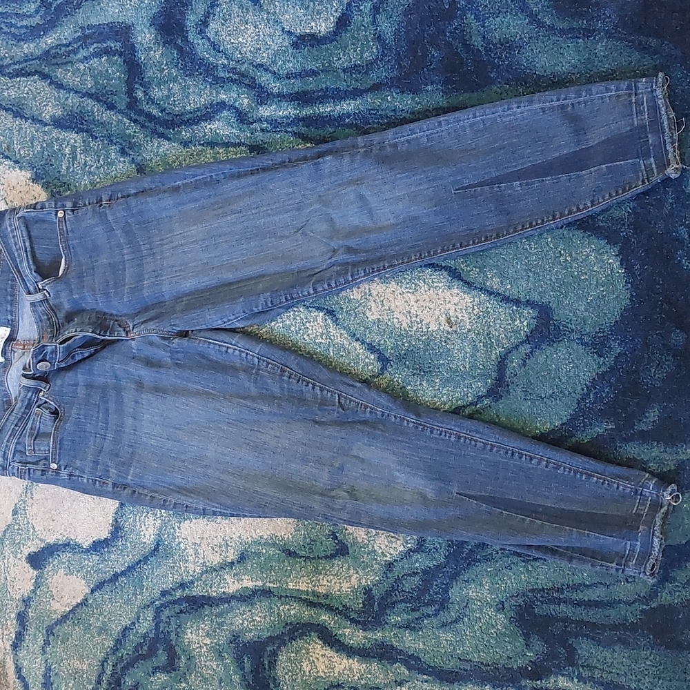 LOFT SIZE 12 FRINGE JEANS
